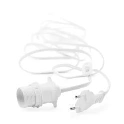 Watt & Veke suspension de lampe E14 3,5 m, White