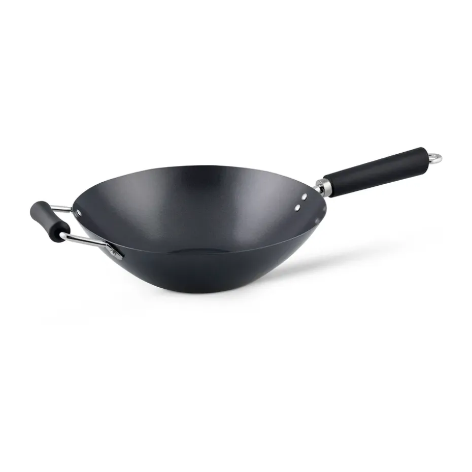 Wok Ken Hom excellence Ø32 cm, Noir