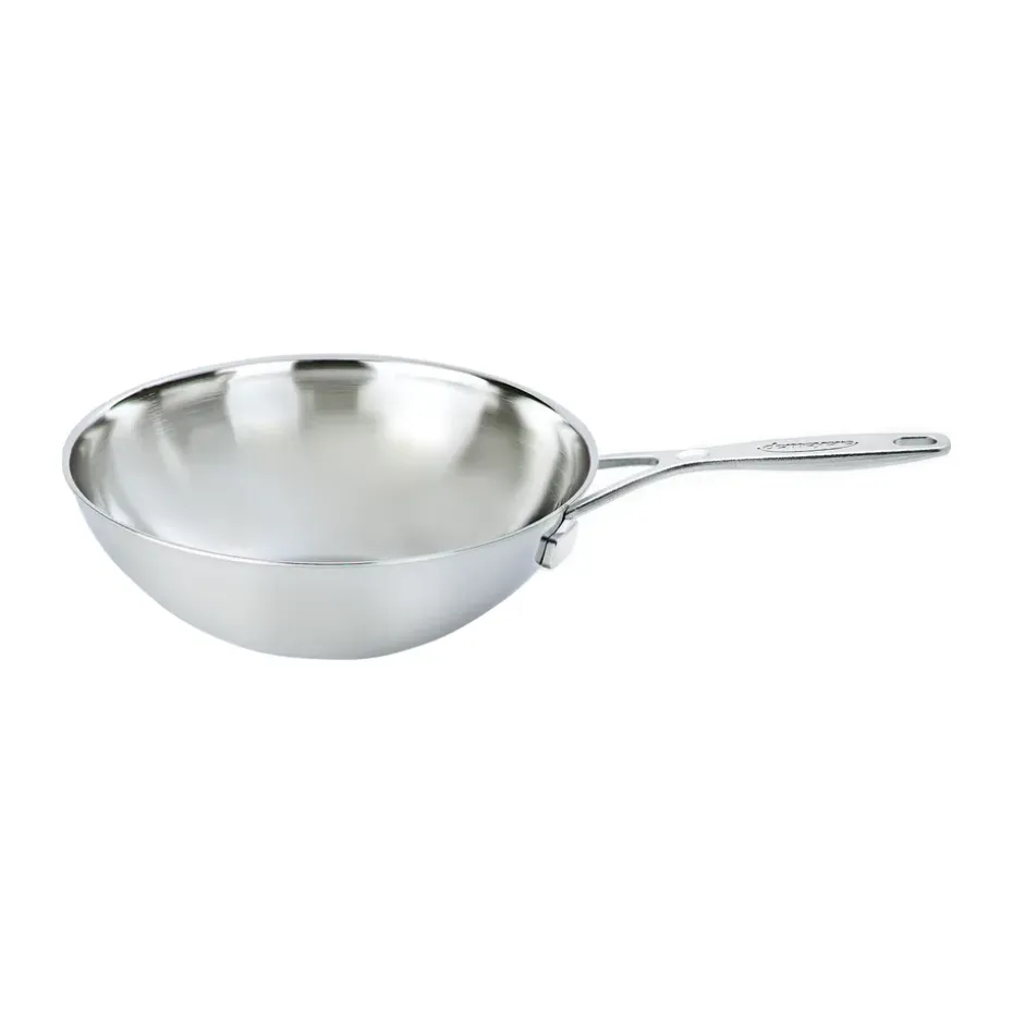 Wok 5-ply en acier inoxydable Industry 5, Ø30 cm