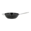 Wok Travo céramique antiadhésive 28 cm, Aluminium noir
