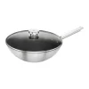 Wok Zwilling Plus Joy antiadhésif Ø30 cm, Acier inoxydable
